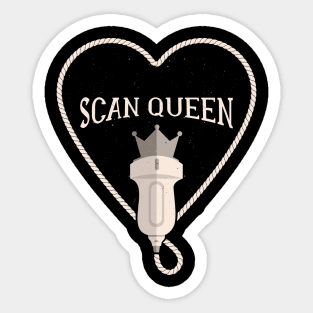 Scan Queen Sticker